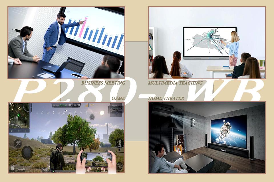 Multifunctional interactive projector